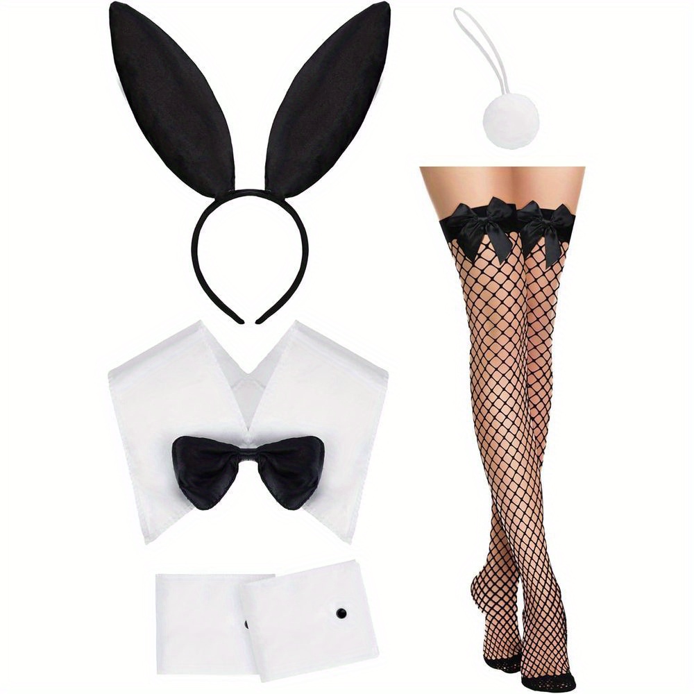 Fishnet Stocking Women - Set kostum wanita Aksesori anak perempuan