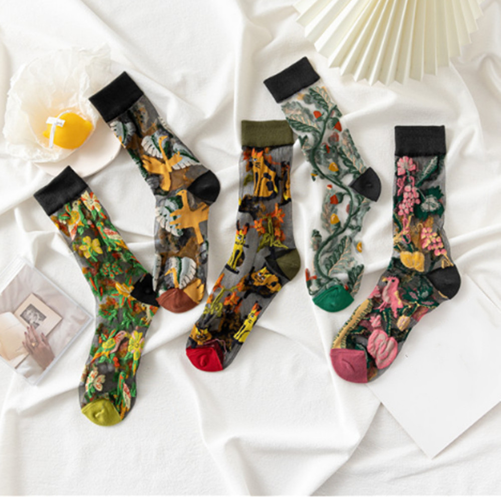 Invisibility Sock Loafer - Kaus Kaki Pendek Bunga Renda Wanita