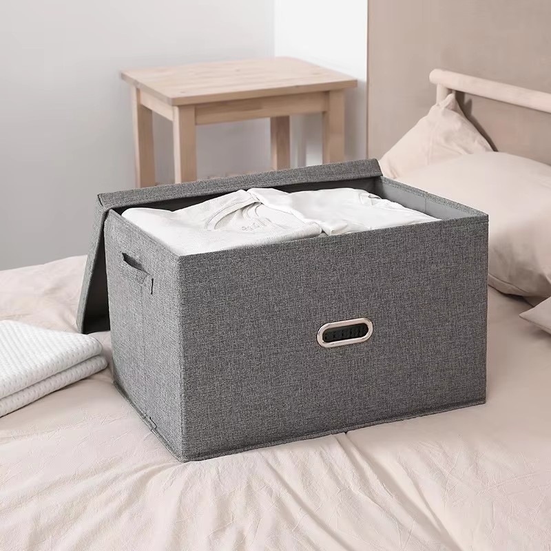 Sock Organizer Tray - Kotak Penyimpanan Lipat Kain untuk Pakaian,