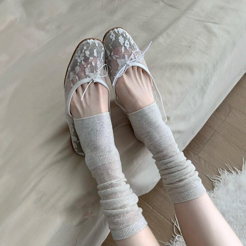 Boot Sock Slouchy - 1 Pasang Penutup Kaki Berbahan Jaring
