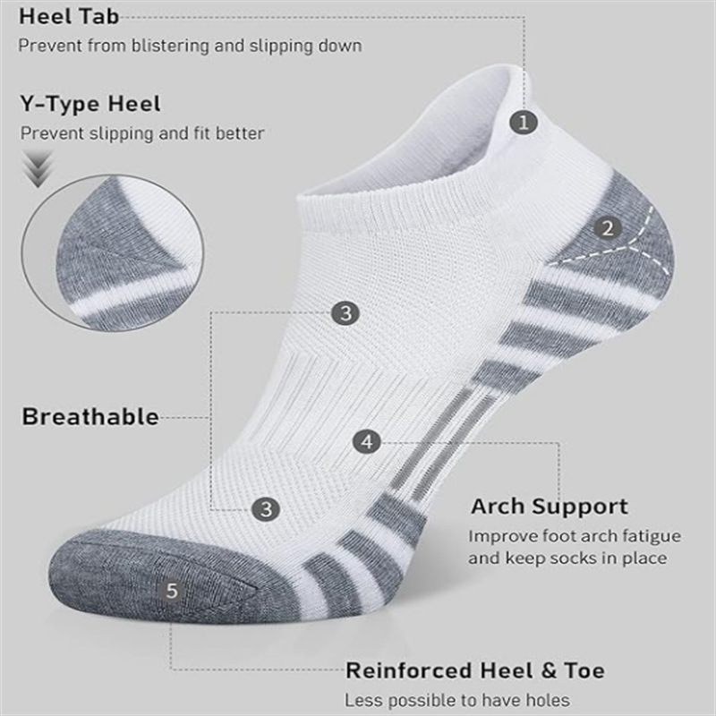 Kaos Kaki Lari Atletik Berbant - Ankle Sock Low Cut ulasan dan harga