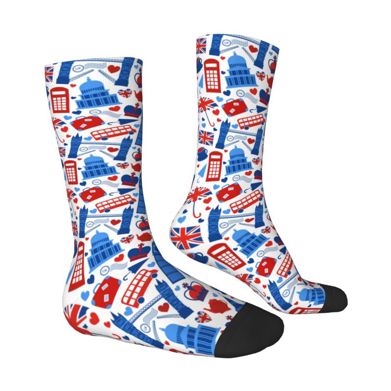 Kaos Kaki Pria Custom Love The - Dress Sock Men ulasan dan harga