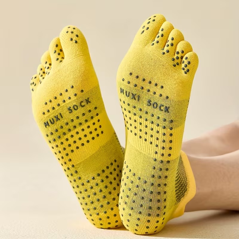 Kaos Kaki Pria 3-Pasang Anti-S - Toe Sock Split ulasan dan harga