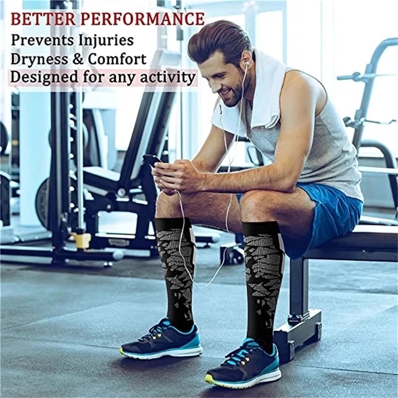 WRELS 1/2/3 Pasang Kaus Kaki K - Athletic Sock Cushion ulasan dan harga