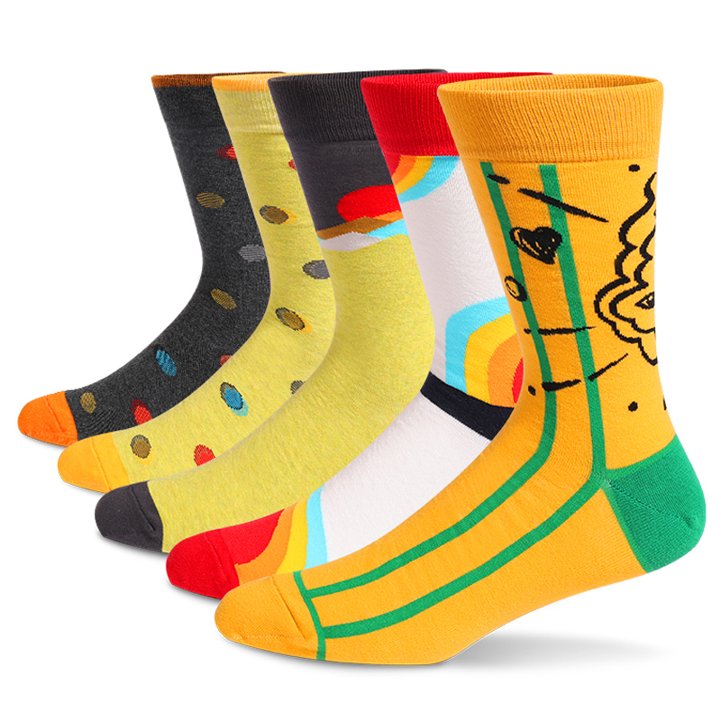 Kaus kaki bermotif untuk pria  - Cotton Crew Sock Pack ulasan dan harga