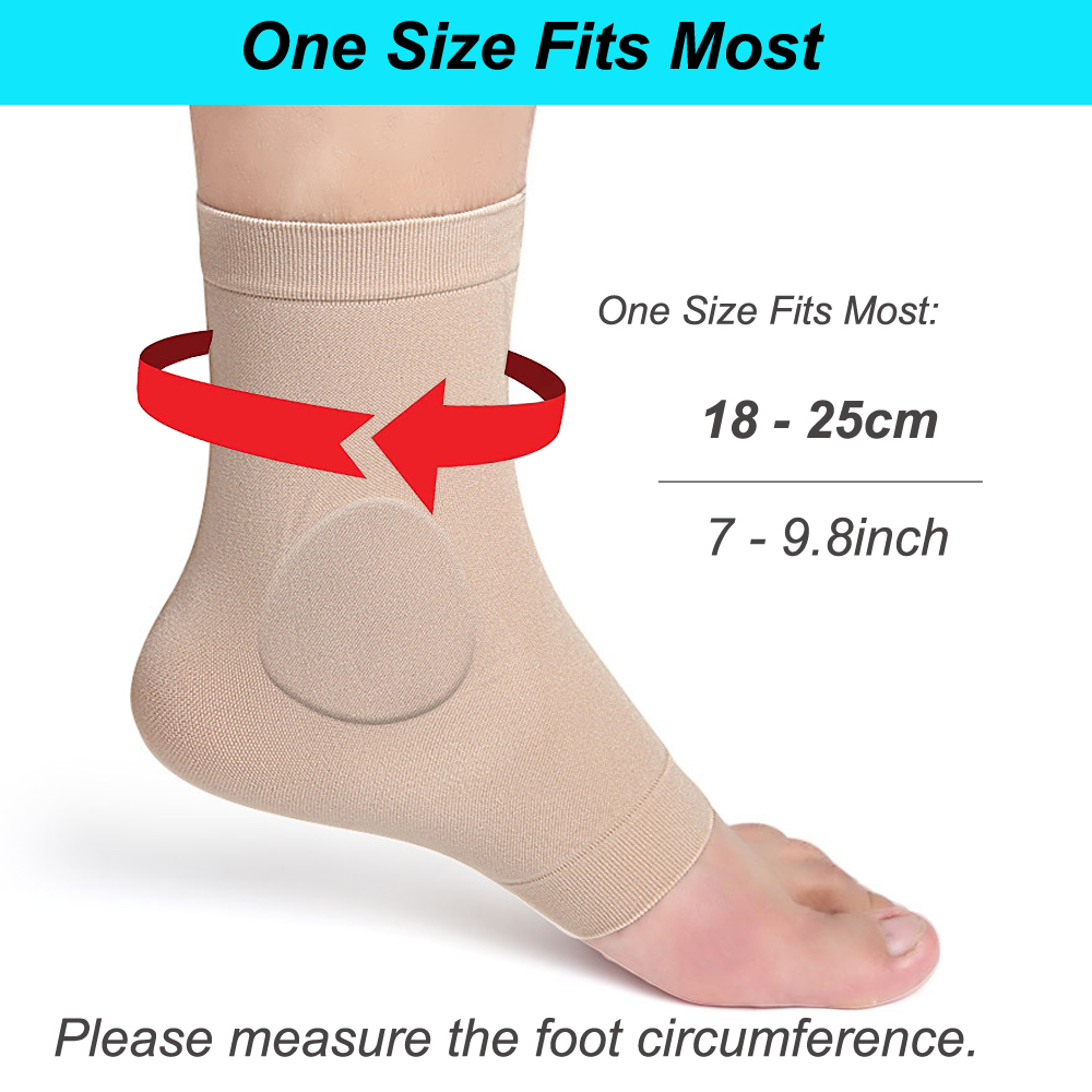 1 pasang kaus kaki bantalan Ge - Ankle Brace Sock ulasan dan harga