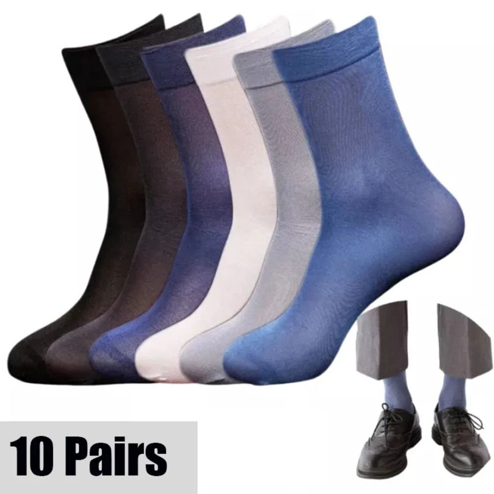 10 pasang Kaos Kaki Pria Kasua - Silk Sock Bamboo ulasan dan harga
