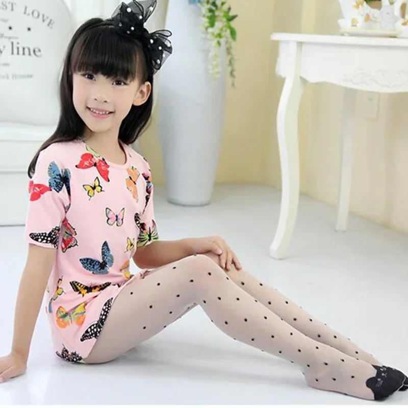 Pantyhose Anak Perempuan Motif - Tights Pantyhose Sheer ulasan dan harga