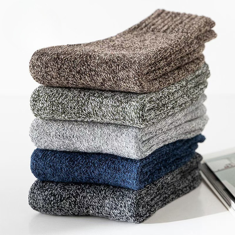 5 Pasang Kaus Kaki Katun Seten - Thermal Sock Winter ulasan dan harga