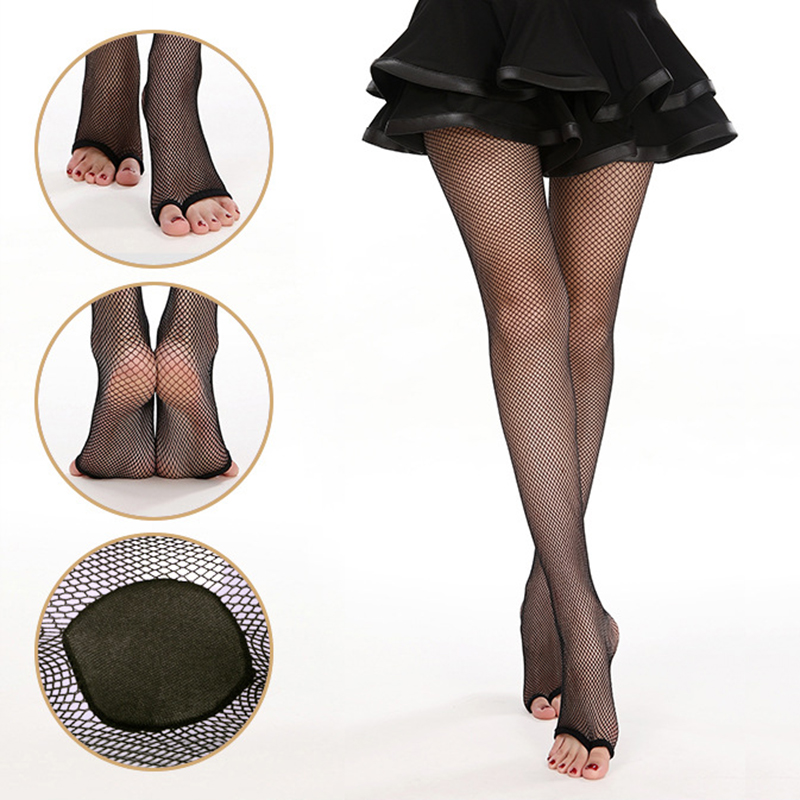 Stoking Jaring Latin Peep Toe  - Fishnet Stocking Women ulasan dan harga