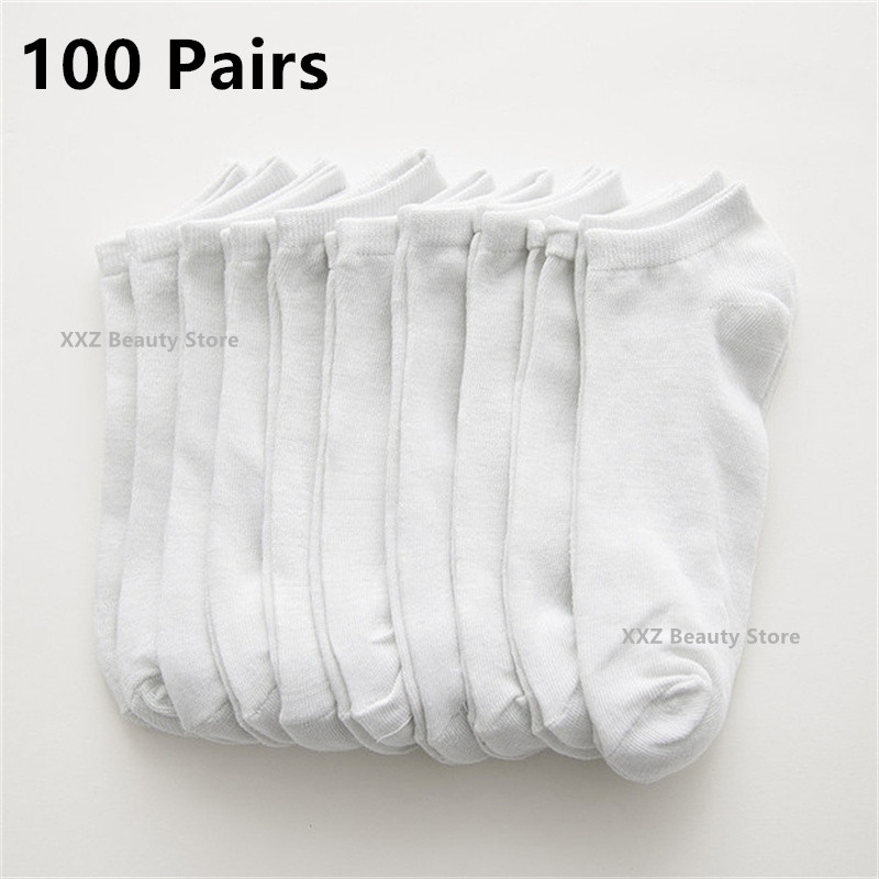 Grosir 50/100 Pasang Kaos Kaki - No Show Sock Women ulasan dan harga