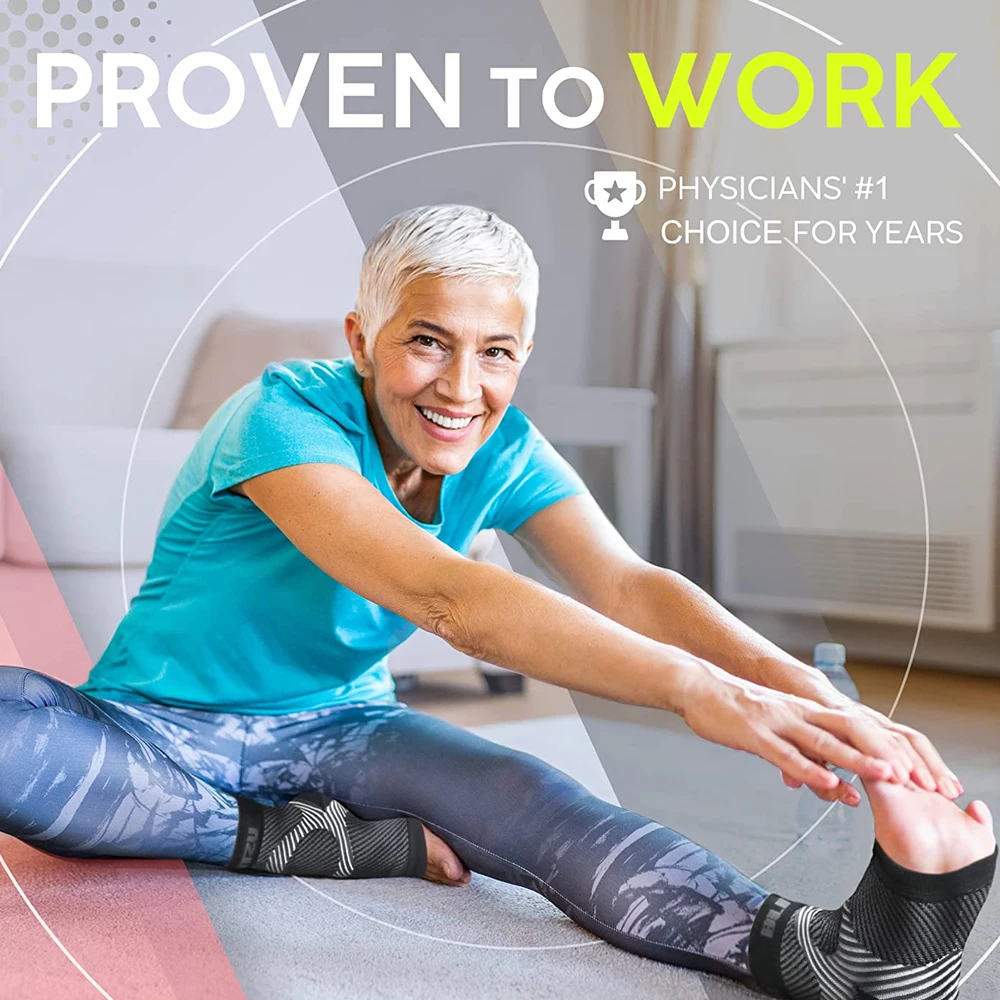 1 Pasang Kaus Kaki Penyangga P - Ankle Brace Sock ulasan dan harga
