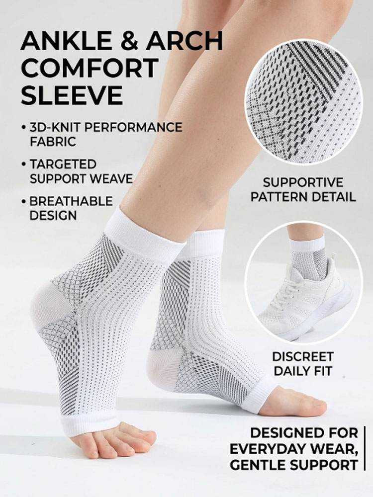 Penutup Kaki Putih Solid Elast - Compression Sleeve Calf ulasan dan harga