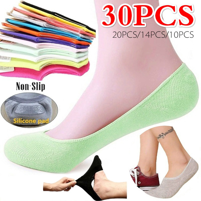 5 Pasang 10 Buah Kaus Kaki Wan - Invisibility Sock Loafer ulasan dan harga
