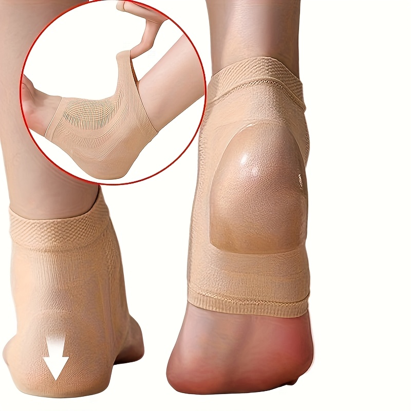 1 pasang kaus kaki silikon ela - Ankle Brace Sock ulasan dan harga