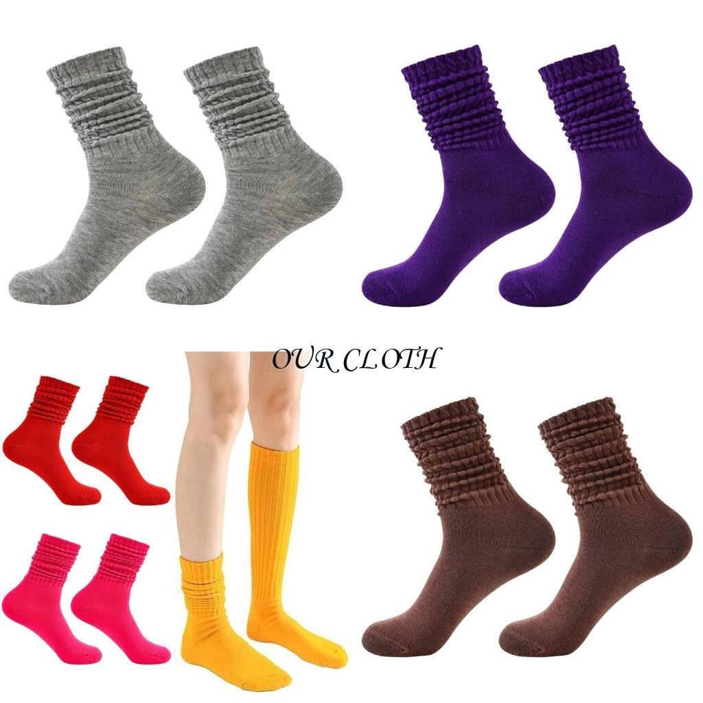 Kaus bungkuk untuk wanita, kau - Boot Sock Slouchy ulasan dan harga