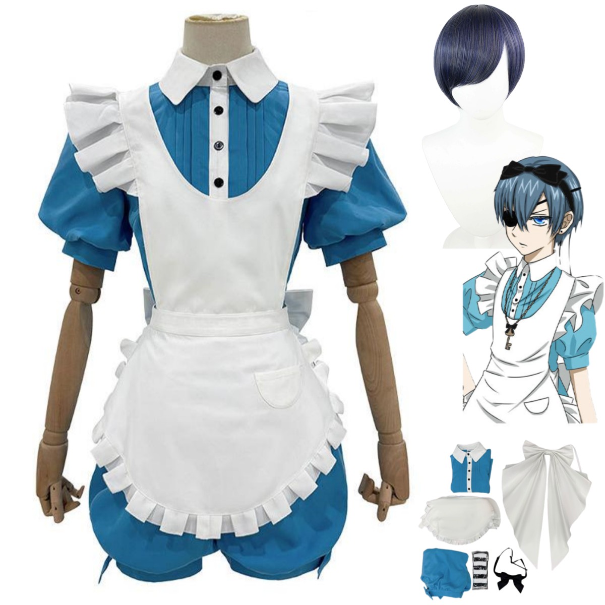 Kostum Cosplay Senyum Anime Ci - Dress Sock Men ulasan dan harga