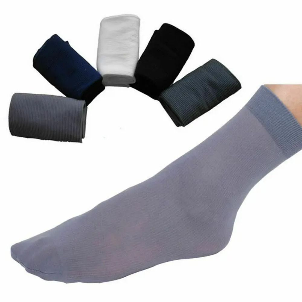 10 pasang Kaos Kaki Pria Kasua - Silk Sock Bamboo ulasan dan harga